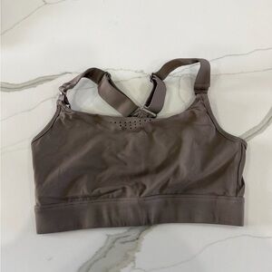 Nursing and pumping sports bra